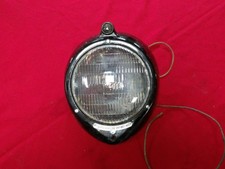 Vintage 1940s Ford Custom Sealed Beam Arrow Device Co. Glass Eye Headlight Assy