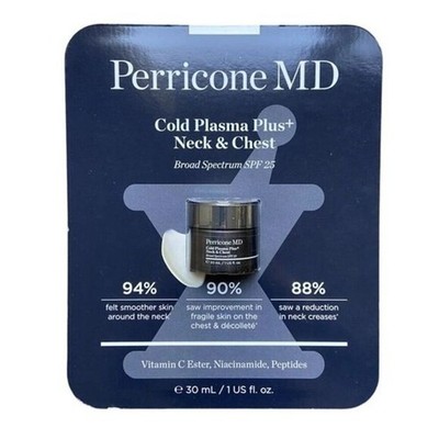 Perricone MD Cold Plasma Plus Neck Chest Broad Spectrum SPF 25  Exp 02/2026
