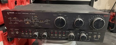RARE Vintage Philips High Fidelity Laboratories 572 Pre Amplifier 22AH572/44