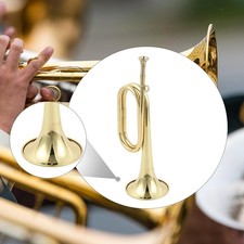 Cavalry Trumpet Copper Bugle Horn for Stage Performance School Band Children