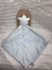 Angel Dear Blue STAR Security Blanket Lovey Plush Nunu Toy Unisex Stars NEW
