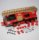 Vintage - Playmobil - Geobra - Hook & Ladder Truck #21 - Model # 3525 - 1981