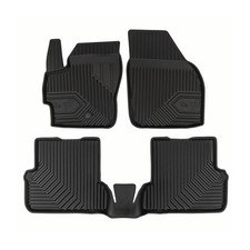 Fußmatten Gummimatten No.77 für Mazda 3 I 2003-2010 TPE Gummi Schwarz 3 tlg