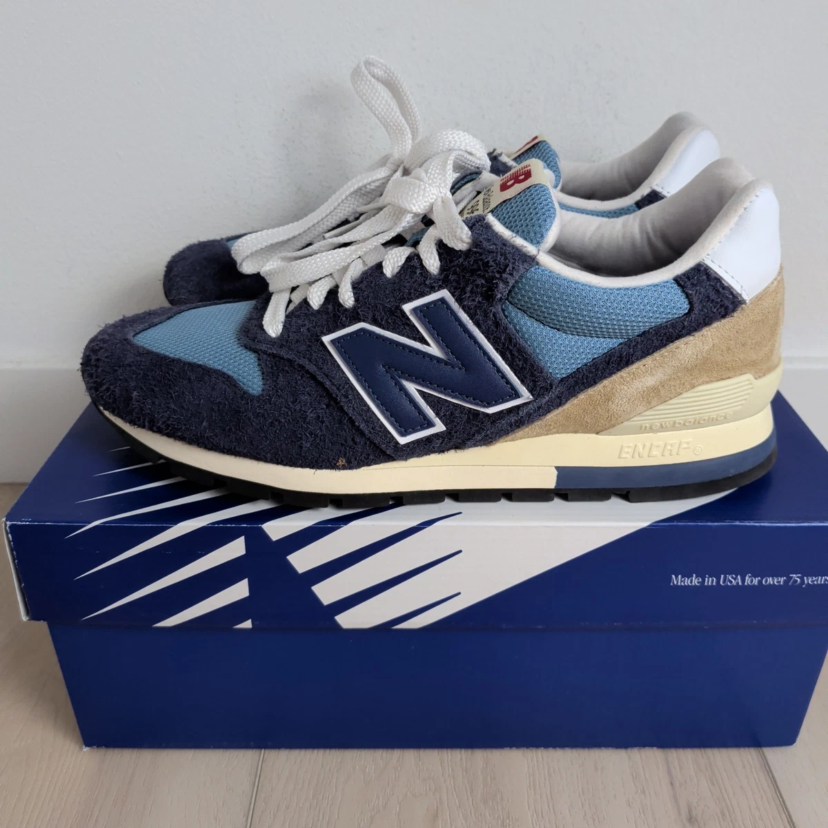 Las mejores ofertas en New Balance 996 Navy White | eBay