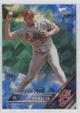 2016 Topps Box Set Chrome Sapphire Edition /250 Jhonny Peralta #46 y0i