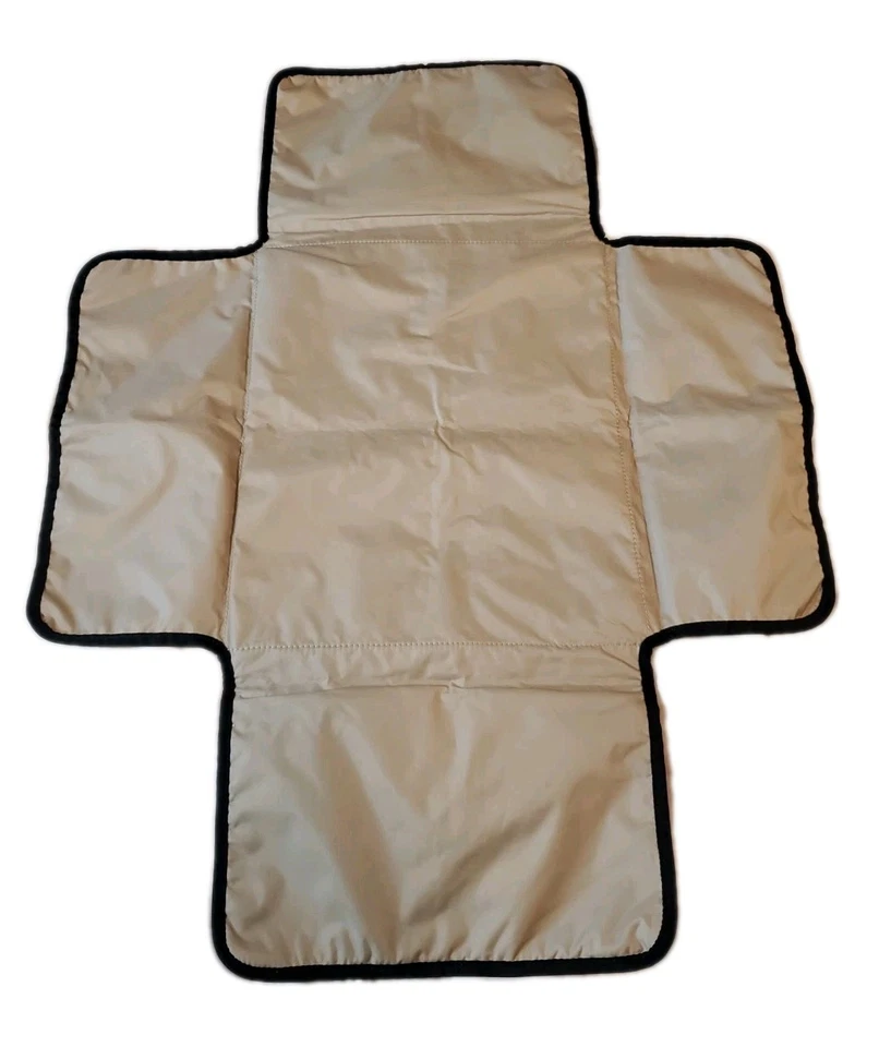 Almohadilla Cambiadora de Pañales Kate Spade Viaje Bronceada Usada en Excelente Condición Unisex Bebé Foto 4 de 4