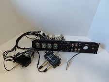Microphone Patch Panel With Cords Used As Is
