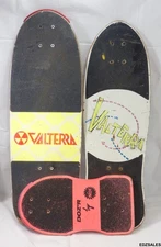 3 Vintage Skateboard Decks - Valterra Rad-Active Off-The-Lip Nash Doz'r