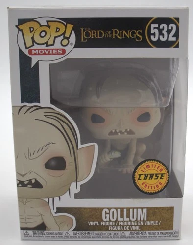 Funko Pop Gollum w/ Fish #532 Chase Limited Edition Lord of the Rings w/ Box