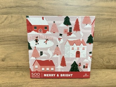 Galison Jigsaw Puzzle - Merry and Bright - 500 Pieces