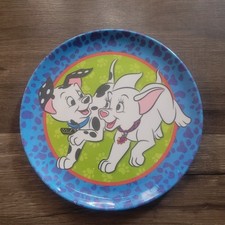 Vintage Zaks Design Disney 102 Dalmatians Melamine Plate - Domino Oddball