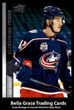 2020-21 Upper Deck Alexandre Texier #539 Columbus Blue Jackets NHL Hockey