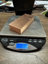 2 Pound 3 Oz 99.99% Pure Copper Bar