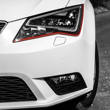 Devil Eye® Scheinwerfer Folie Stripe für Seat Leon Cupra FR Ateca Tuning Zubehör