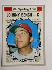 1970 Topps - All-Star Johnny Bench #464 Cincinnati Reds HOF Catcher! Beautiful!