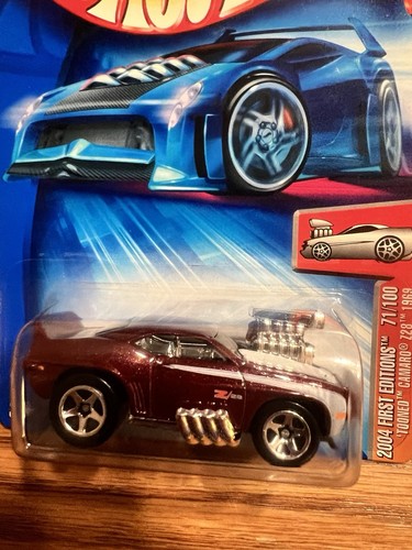 Hot wheels 2004 first editions tooned camaro z-28 1969 - Picture 2 of 5