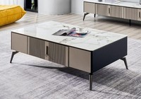 Couchtisch Wohnzimmer Design MöBel Tisch Luxus Beistelltisch Holz Modern