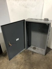 Unity Mfg. UL K-196 Electrical Enclosure Cut-Out Box Steel Gray