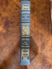 Climbing the Mountain - Kirk Douglas SIGNED FIRST EDITION Easton Press