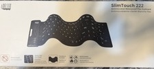 Adesso SlimTouch 222 Antimicrobial Waterproof Flexible Keyboard AKB-222UB Black