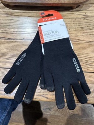 Sealskinz Glove Called Skelton Waterproof All Weather Ultra Grip Knitted Size M