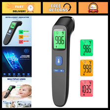 No-Touch Infrared Forehead Thermometer for Adults Kids, Accurate Readings, Fev
