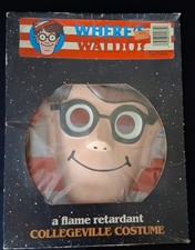 Vintage Where's Waldo Halloween Costume 1991