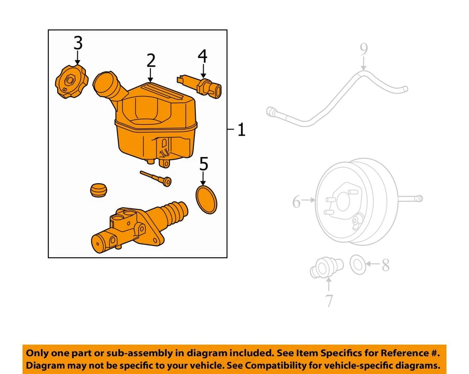 GM CILINDRO ASM BRK MAS 15939480 NUEVO OEM 15939480 Foto 3 de 4