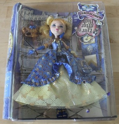 NEW/DAMAGED BOX/LOOSE ITEM Ever After High Thronecoming Blondie Lockes 2013