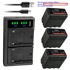 Kastar NP-F980Exp Battery LTD2 Charger for Sony CCD-TR76 CCD-TR760 CCD-TR8000E