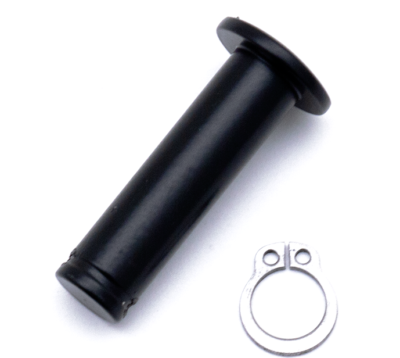 Drag Brake Lever Pivot Pin/Clip Kit Black 08+ Touring Harley