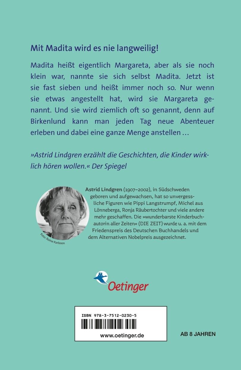 Thumbnail - Astrid Lindgren; Ilon Wikland; Anna-liese Kornitzky / Madita 1
