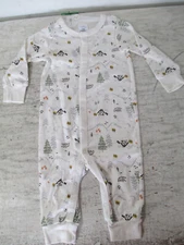 Gerber Modern Moments Baby Coverall Woods Themed Size 6-9 mo. NWT