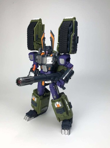 New FansHobby FH MB-17 Armada Meg-Tyranno Figure Robot Tank Toy In Stock - Picture 11 of 12
