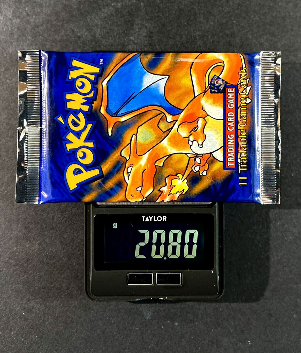 1999 Pokemon SEALED Base Set SHADOWLESS Long Crimp UNOPENED PACK