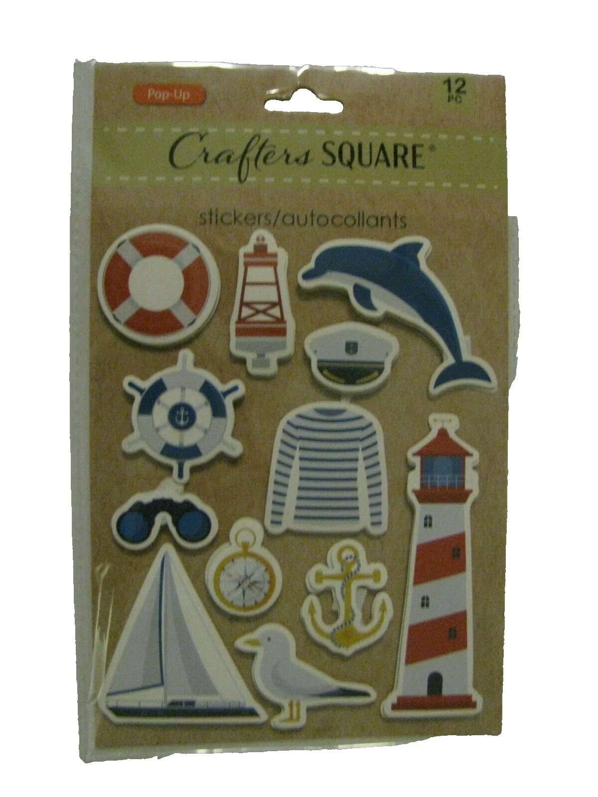 Наклейки для скрапбукинга морских размеров