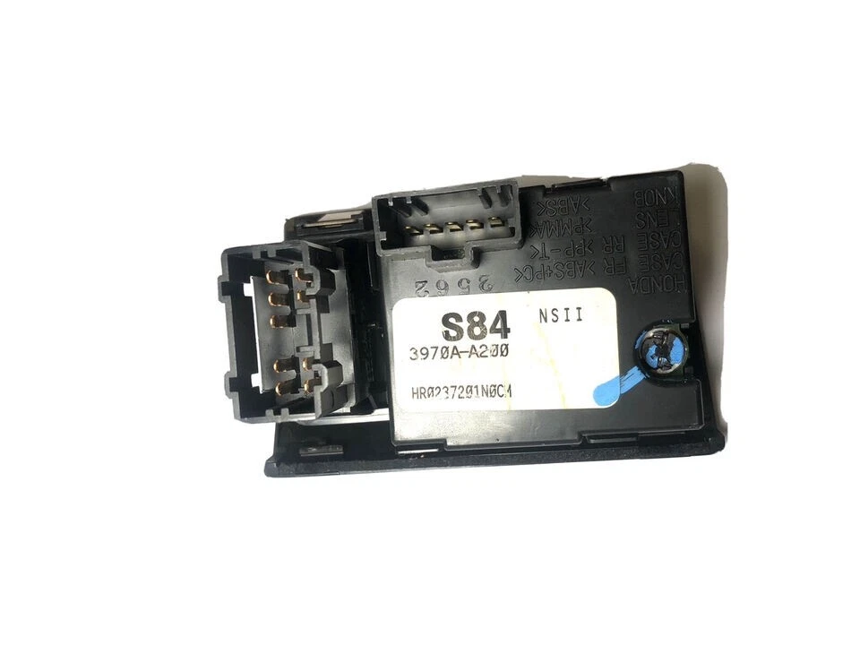 ✅ 01 - 02 HONDA ACCORD Centro de Salpicaduras Interruptor de Peligro Reloj Digital Fabricante de Equipo Original Vtec ✅ Foto 4 de 4