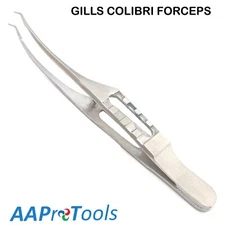 AAPRO NEW O R GRADE COLIBRI MICRO TISSUE FORCEPS 1X2T, 0.12 MM