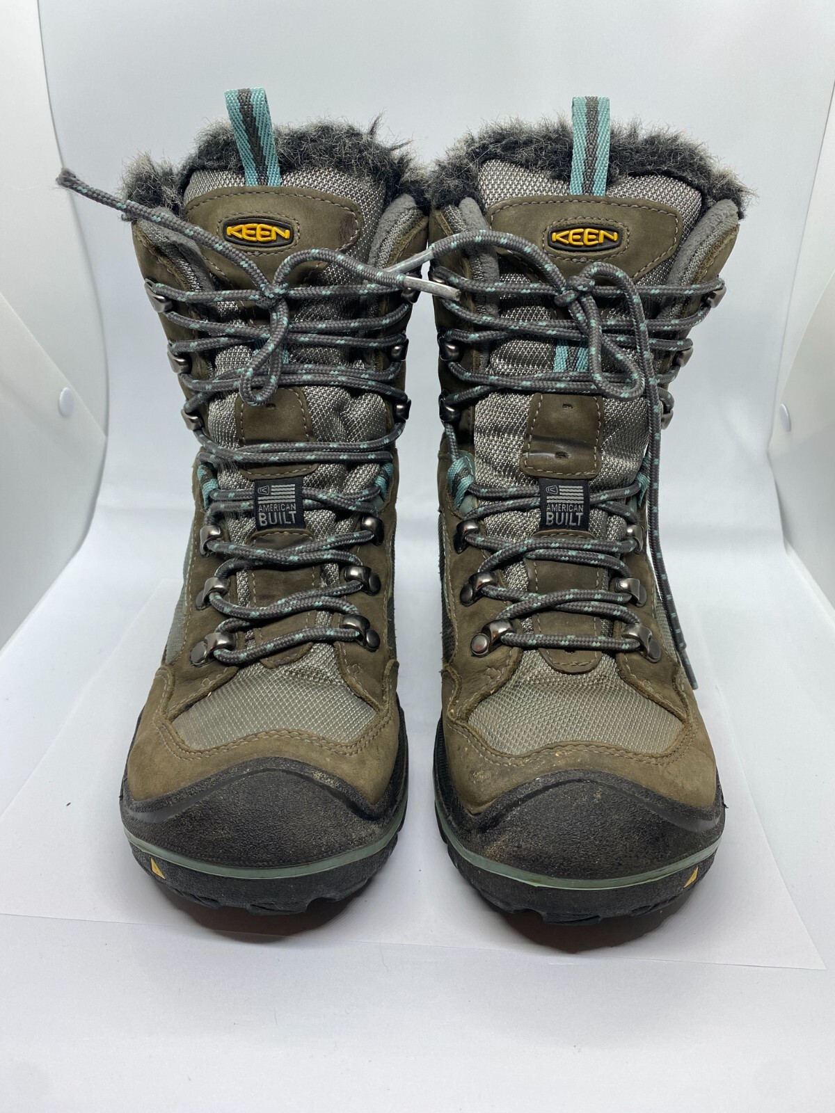 STIVALI ISOLATI DONNA MODELLO ULTRA RARI KEEN IMPERMEABILI IN PELLICCIA SINTETICA 400 GRAMMI 6 5W