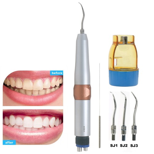 Dental Air Scaler Handstück verstellbar passend KaVo 4 Löcher M4 mit S1 S2 S3 Spitzen - Bild 1 von 28