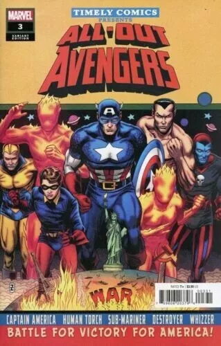 ALL OUT AVENGERS #3 TIMLEY VARIANT COVER MARVEL COMICS 2023 NM