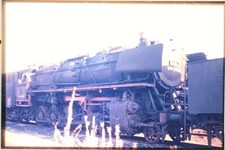 Lokdia 044 346-5 im Bw Gelsenkirchen-Bismarck 1973