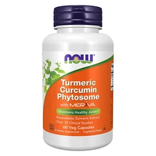 NOW FOODS Turmeric Curcumin Phytosome 60 Veg Capsules