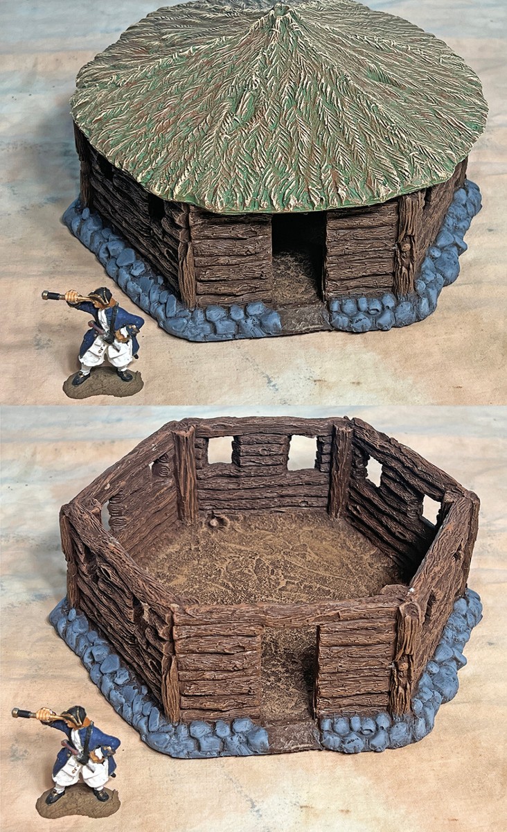 Barzso reissue Treasure Island Pirate Blockhouse - 54mm foam