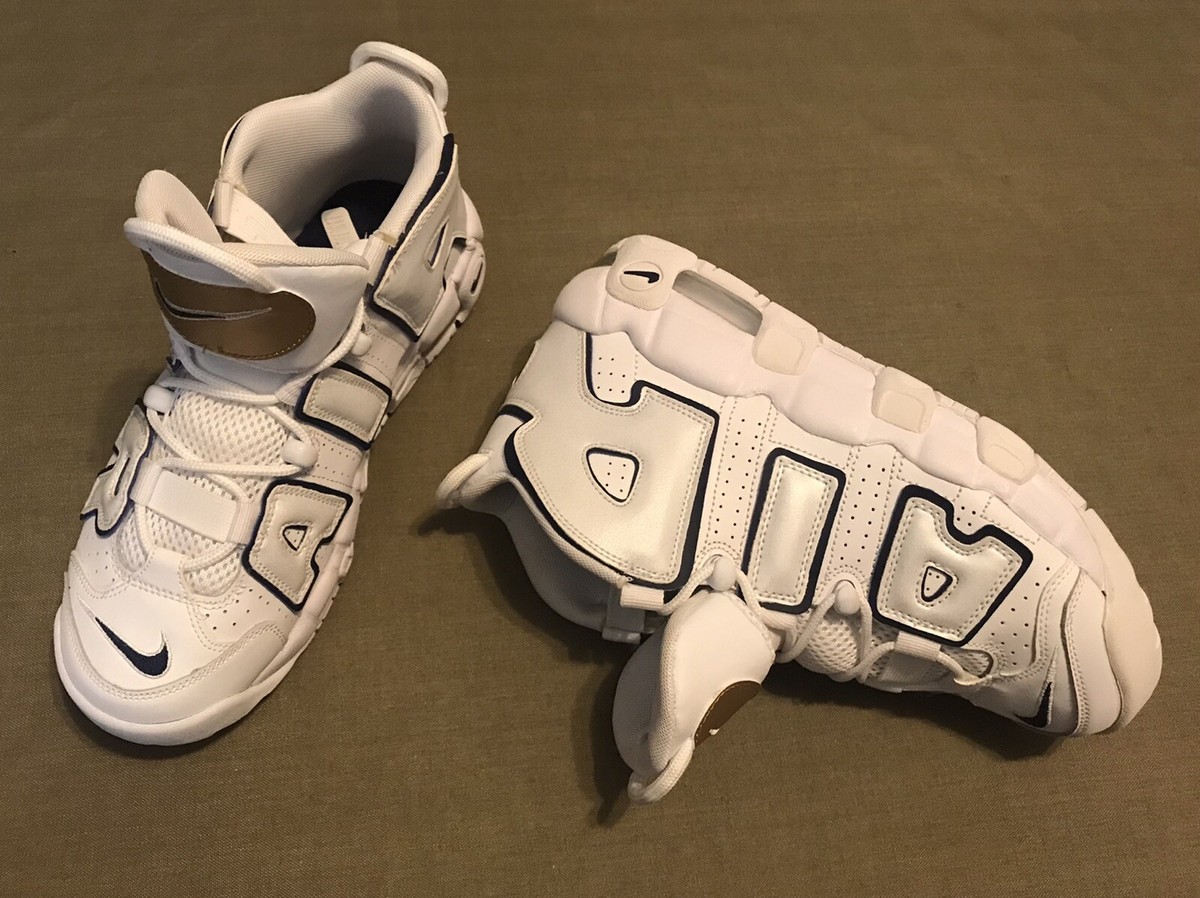 スニーカー Nike AIR MORE UPTEMPO MENS 25.0-32.0cm Olympic MIDNIGHT NAVY Amazon.com | Nike Air More Uptempo (Olympic) White/Metallic