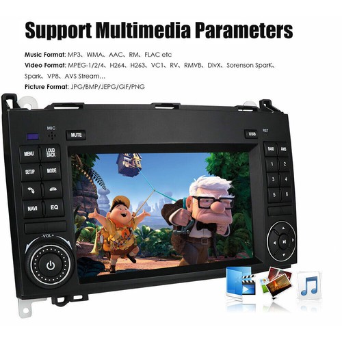 Android 12 Autoradio Navi CarPlay BT Für Mercedes Benz A/B W169 W245 W639 2G+32G - Bild 12 von 22
