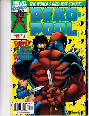 DEADPOOL Vol. 1 #8 September 1997 MARVEL Comics - Typhoid - Bild 1 von 2