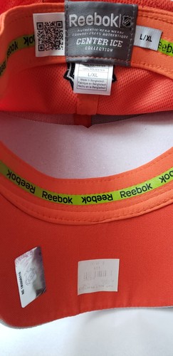 PHILADELPHIA FLYERS VINTAGE NEW WITH TAGS RARE REEBOK LASER CUT CAP SZ LXL NEW - Picture 8 of 13
