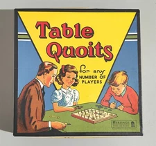  Vintage Table Quoits Board Game - Heritage Toys And Games