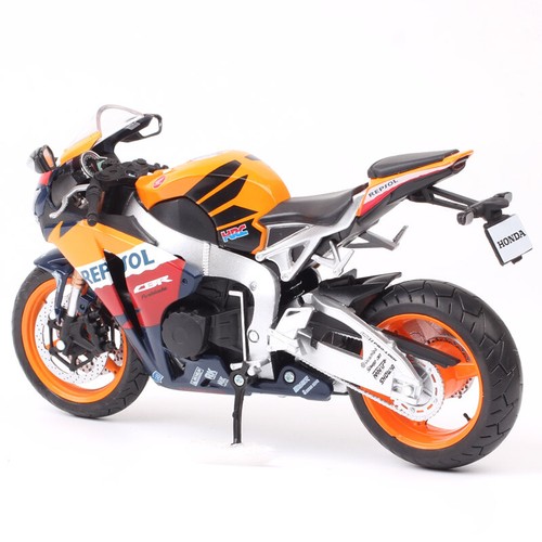 1:12 Automaxx Honda CBR1000RR CRB Repsol Fireblade Motorcycle Model Bike Orange - Picture 10 of 12